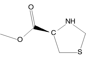Methyl (R)-thiazolidine-4-carboxylate structure, CAS 42258-90-2
