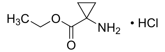 1-Aminocyclopropane-1-carboxylic acid ethyl ester hydrochloride structure, CAS 42303-42-4