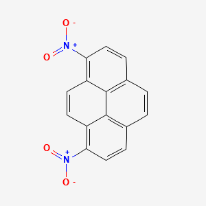 1,8-Dinitropyrene structure, CAS 42397-65-9