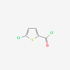 5-Chlorothiophene-2-carbonyl chloride structure, CAS 42518-98-9