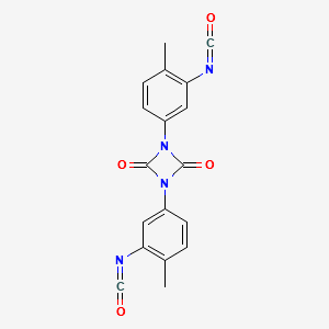 2,4-dioxo-1,3-diazetidine-1,3-bis(methyl-m-phenylene) diisocyanate structure, CAS 26747-90-0