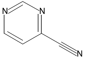 4-Pyrimidinecarbonitrile (7CI,9CI) structure, CAS 42839-04-3