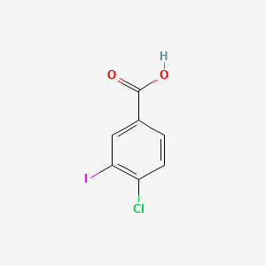 4-Chloro-3-iodobenzoic acid structure, CAS 42860-04-8