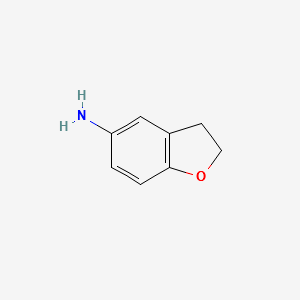 5-Amino-2,3-dihydrobenzo[b]furan structure, CAS 42933-43-7