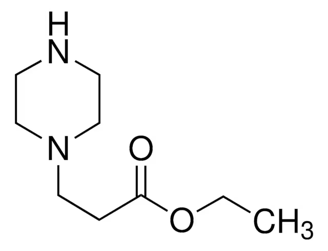 Ethyl 3-(piperazin-1-yl)propanoate structure, CAS 43032-38-8