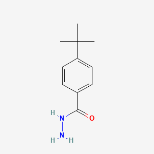 4-tert-Butylbenzhydrazide structure, CAS 43100-38-5