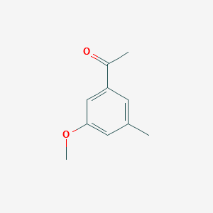 1-(3-Methoxy-5-methylphenyl)ethanone structure, CAS 43113-94-6