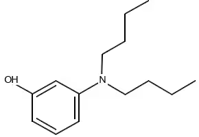 3-(Dibutylamino)phenol structure, CAS 43141-69-1