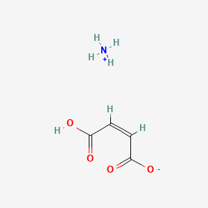 Ammonium hydrogen maleate structure, CAS 44742-89-4