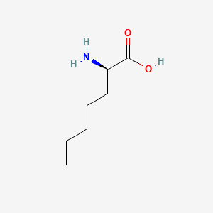 (R)-2-Aminoheptanoic acid structure, CAS 44902-01-4