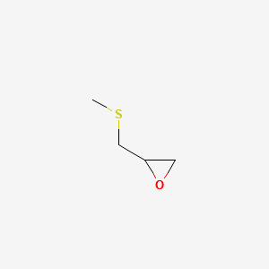 [(Methylthio)methyl]oxirane structure, CAS 45378-62-9