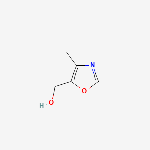 4-Methyl-1,3-oxazole-5-methanol structure, CAS 45515-23-9