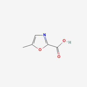 5-Methyloxazole-2-carboxylic acid structure, CAS 45676-69-5