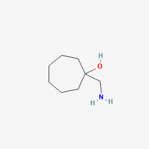 1-Aminomethylcycloheptanol structure, CAS 45732-95-4