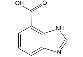 Benzimidazole-4-carboxylic acid structure, CAS 46006-36-4
