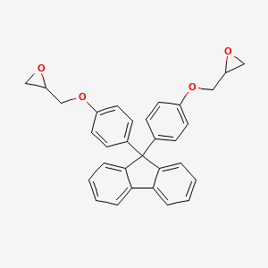 9,9-Bis[4-(glycidyloxy)phenyl]fluorene structure, CAS 47758-37-2