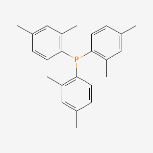 Tris(2,4-dimethylphenyl)phosphine structure, CAS 49676-42-8