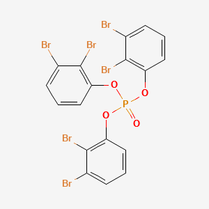 Tris(2,4-Dibromo-phenyl) phosphate structure, CAS 49690-63-3