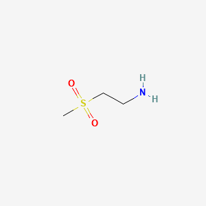 2-Aminoethylmethyl sulfone structure, CAS 49773-20-8