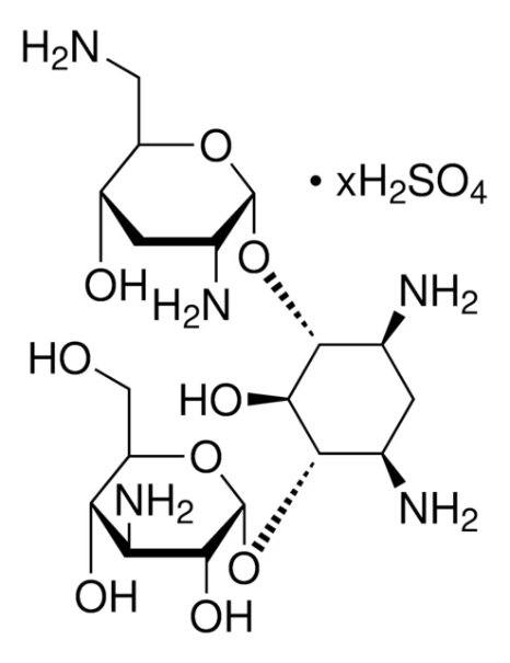 Tobramycin sulfate structure, CAS 49842-07-1
