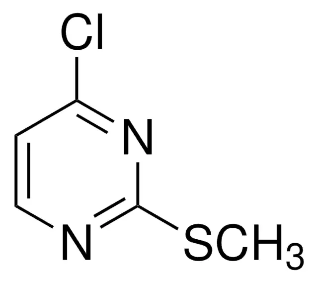 4-Chloro-2-methylthiopyrimidine structure, CAS 49844-90-8