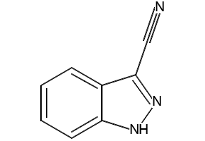 1H-Indazole-3-carbonitrile structure, CAS 50264-88-5
