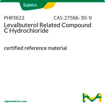 Levalbuterol hydrochloride structure, CAS 50293-90-8