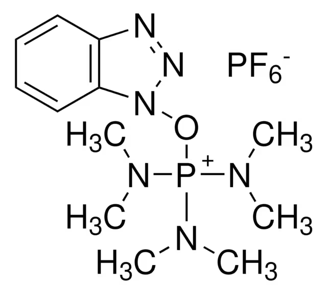Bromotris(dimethylamino)phosphonium hexafluorophosphate structure, CAS 50296-37-2