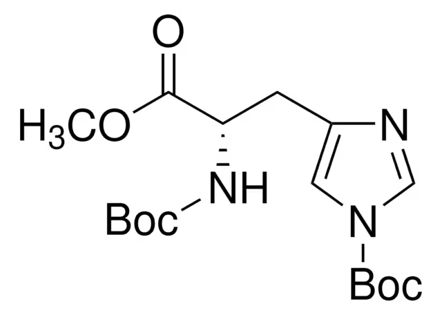 N-Boc-N'-Cbz-L-histidine structure, CAS 50305-43-6