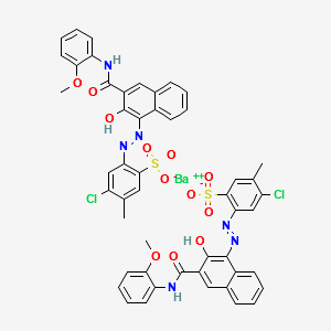 Pigment Red 243 structure, CAS 50326-33-5