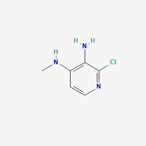 2-Chloro-N4-methylpyridine-3,4-diamine structure, CAS 50432-67-2