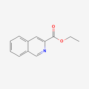 Ethyl isoquinoline-3-carboxylate structure, CAS 50458-79-2