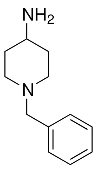 4-Amino-1-benzylpiperidine structure, CAS 50541-93-0