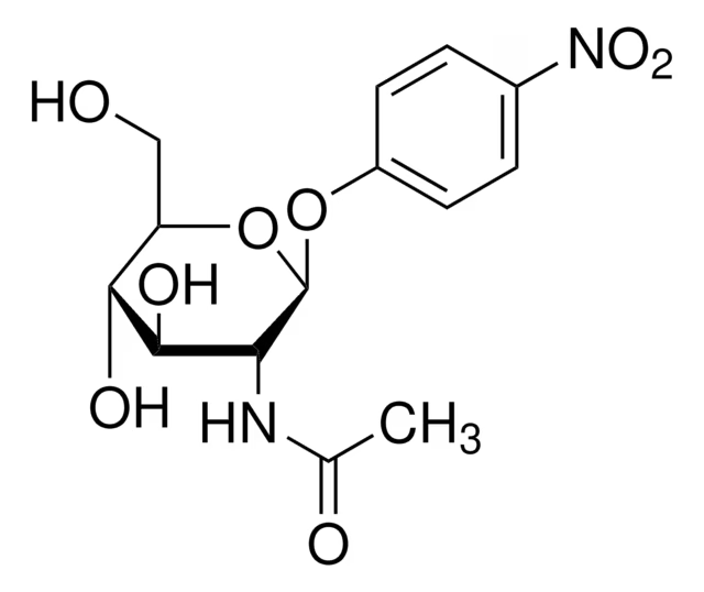 4-Nitrophenyl 2-acetamido-2-deoxy-alpha-D-galactopyranose structure, CAS 50645-66-4