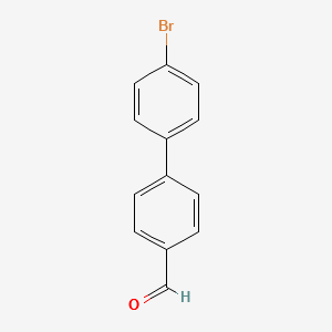 4'-Bromo-[1,1'-biphenyl]-4-carboxaldehyde structure, CAS 50670-58-1