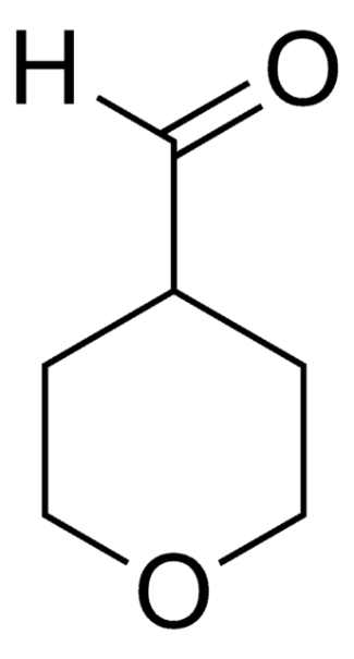Tetrahydropyran-4-carbaldehyde structure, CAS 50675-18-8