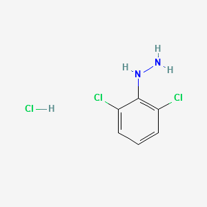 2,6-Dichlorophenylhydrazine hydrochloride structure, CAS 50709-36-9