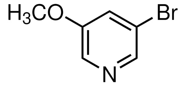 3-Bromo-5-methoxypyridine structure, CAS 50720-12-2