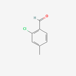 2-Chloro-4-methylbenzaldehyde structure, CAS 50817-80-6