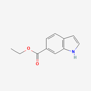 Ethyl indole-6-carboxylate structure, CAS 50820-64-9