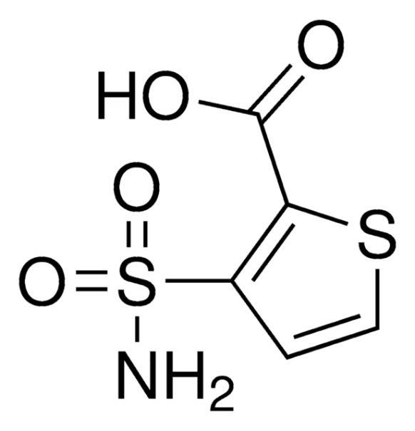 3-(Acetylamino)thiophene-2-carboxylic acid structure, CAS 50901-18-3
