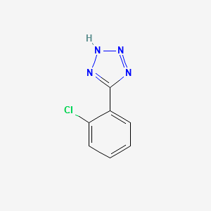 5-(2-Chlorophenyl)-1H-tetrazole structure, CAS 50907-46-5