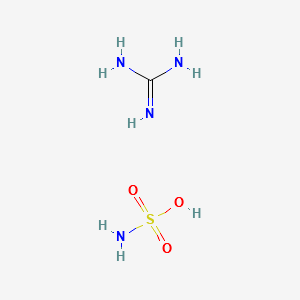 Guanidine sulfamate structure, CAS 50979-18-5