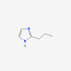 2-Propylimidazole structure, CAS 50995-95-4