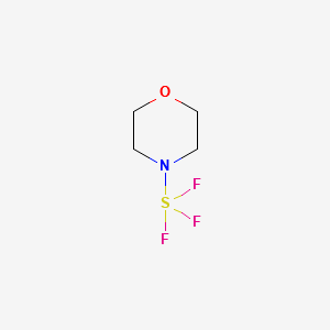 Morpholinosulphur trifluoride structure, CAS 51010-74-3