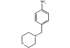 4-(Morpholinomethyl)aniline structure, CAS 51013-67-3