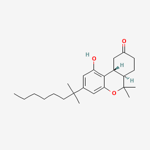Nabilone structure, CAS 51022-71-0