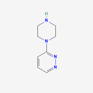 1-(6-Pyridazinyl)piperazine structure, CAS 51047-56-4