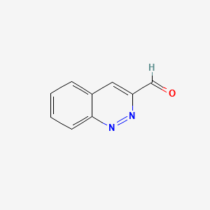 3-Cinnolinecarboxaldehyde structure, CAS 51073-57-5