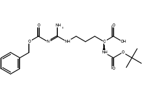 N-Boc-N'-Cbz-L-arginine structure, CAS 51219-18-2